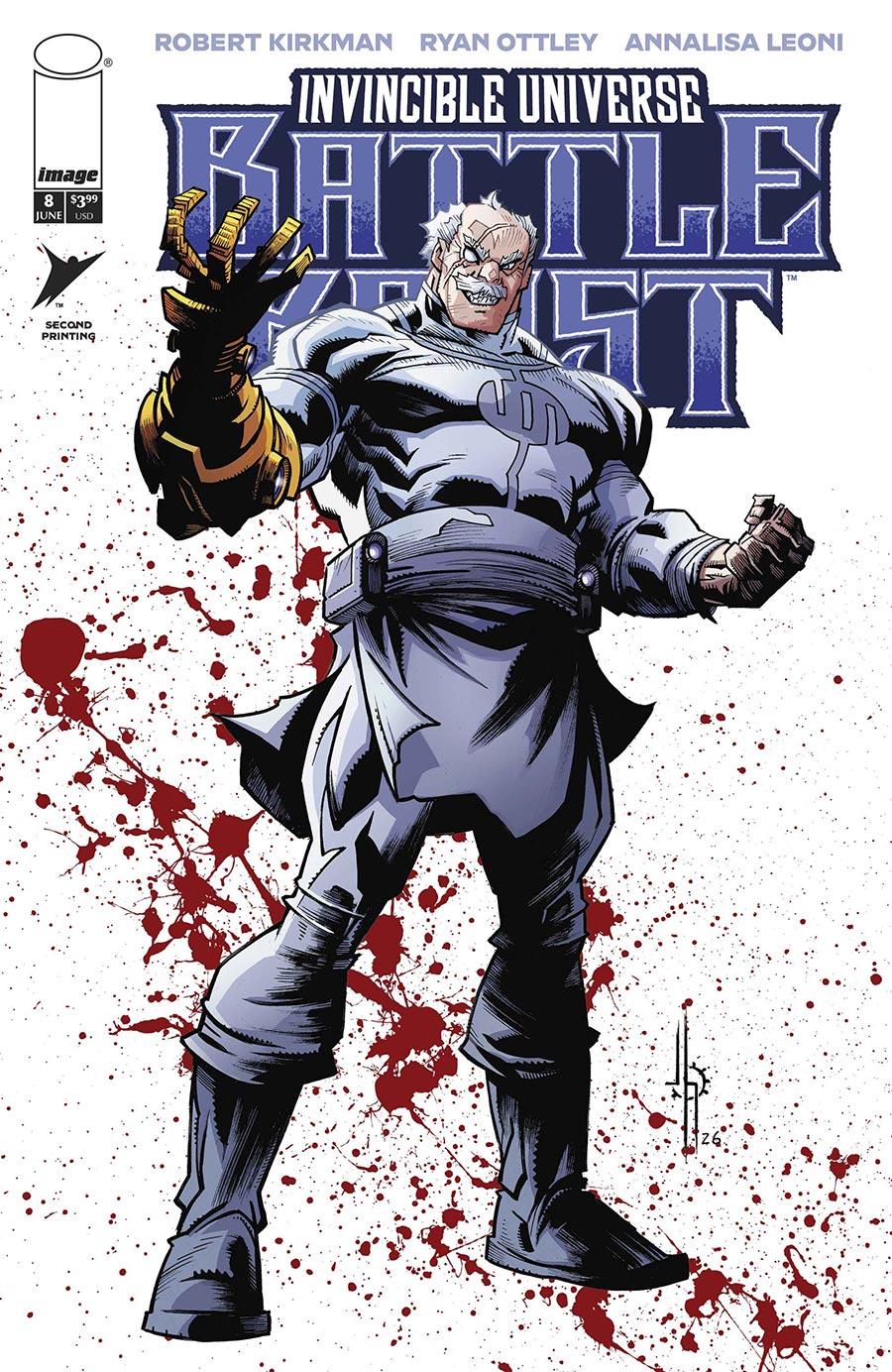 Invincible Universe Battle Beast #8 Cover H 2nd Ptg