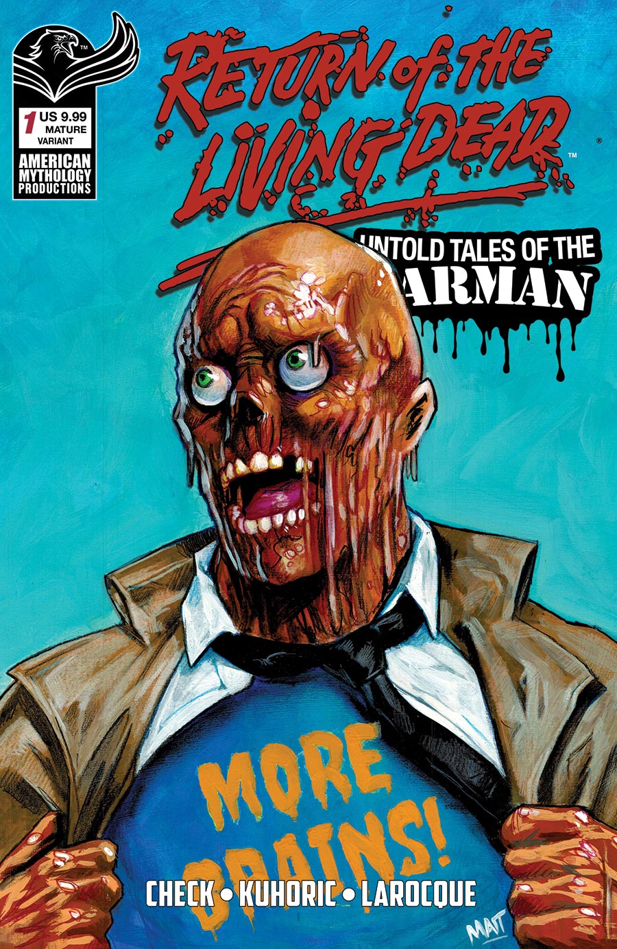 Return Of The Living Dead Untold Tales Of The Tarman #1 Cover G Variant Paul Maitland Cover