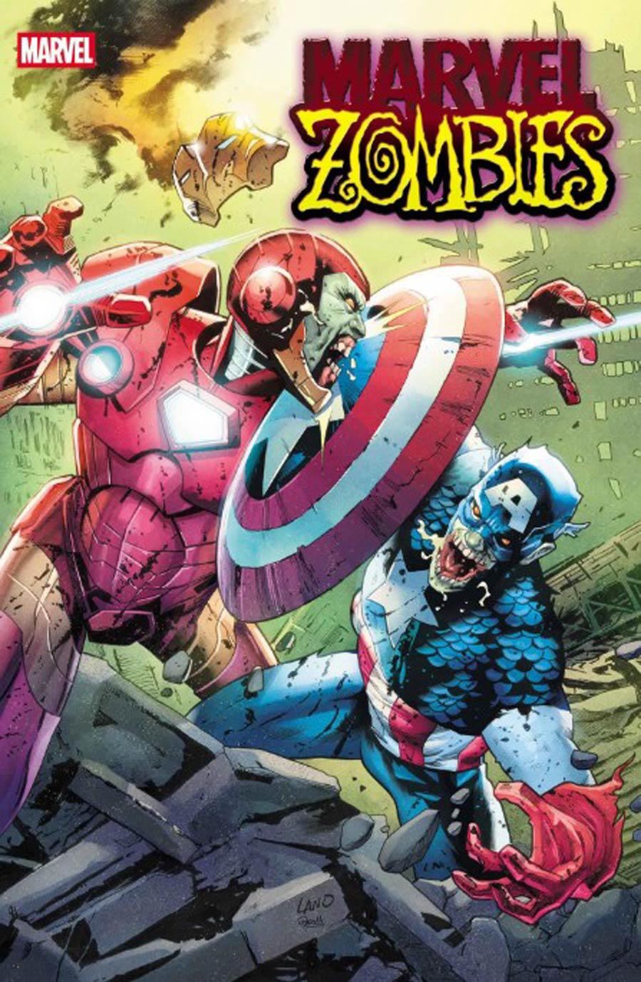 Marvel Zombies Red Band #4 Cover D Regular Greg Land Cover No Polybag