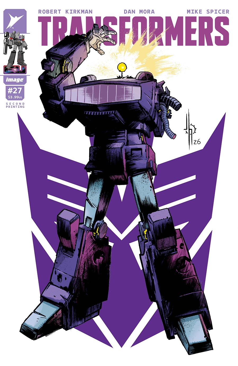 Transformers Vol 5 #27 Cover F 2nd Ptg