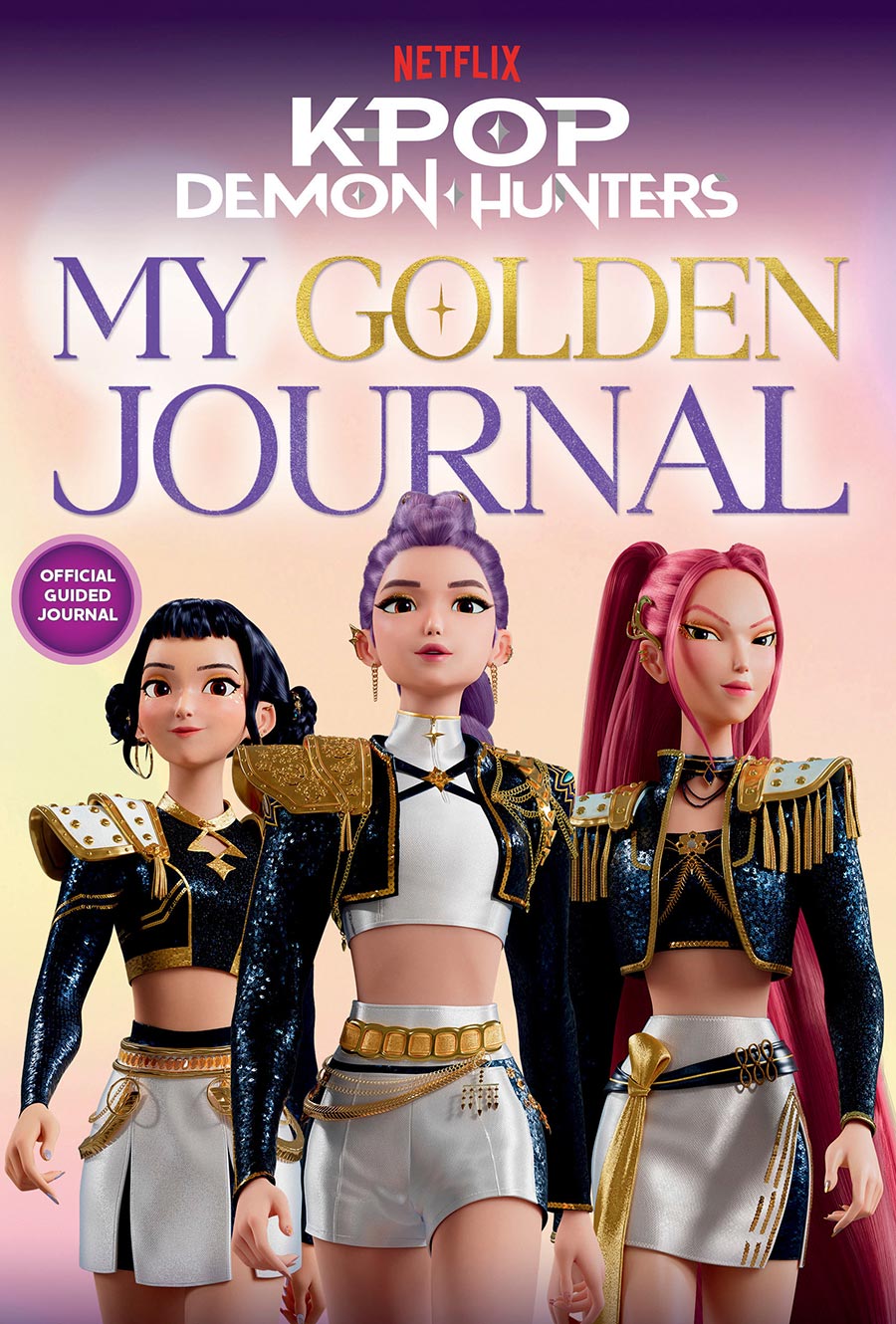 KPop Demon Hunters My Golden Journal Official Guided Journal HC