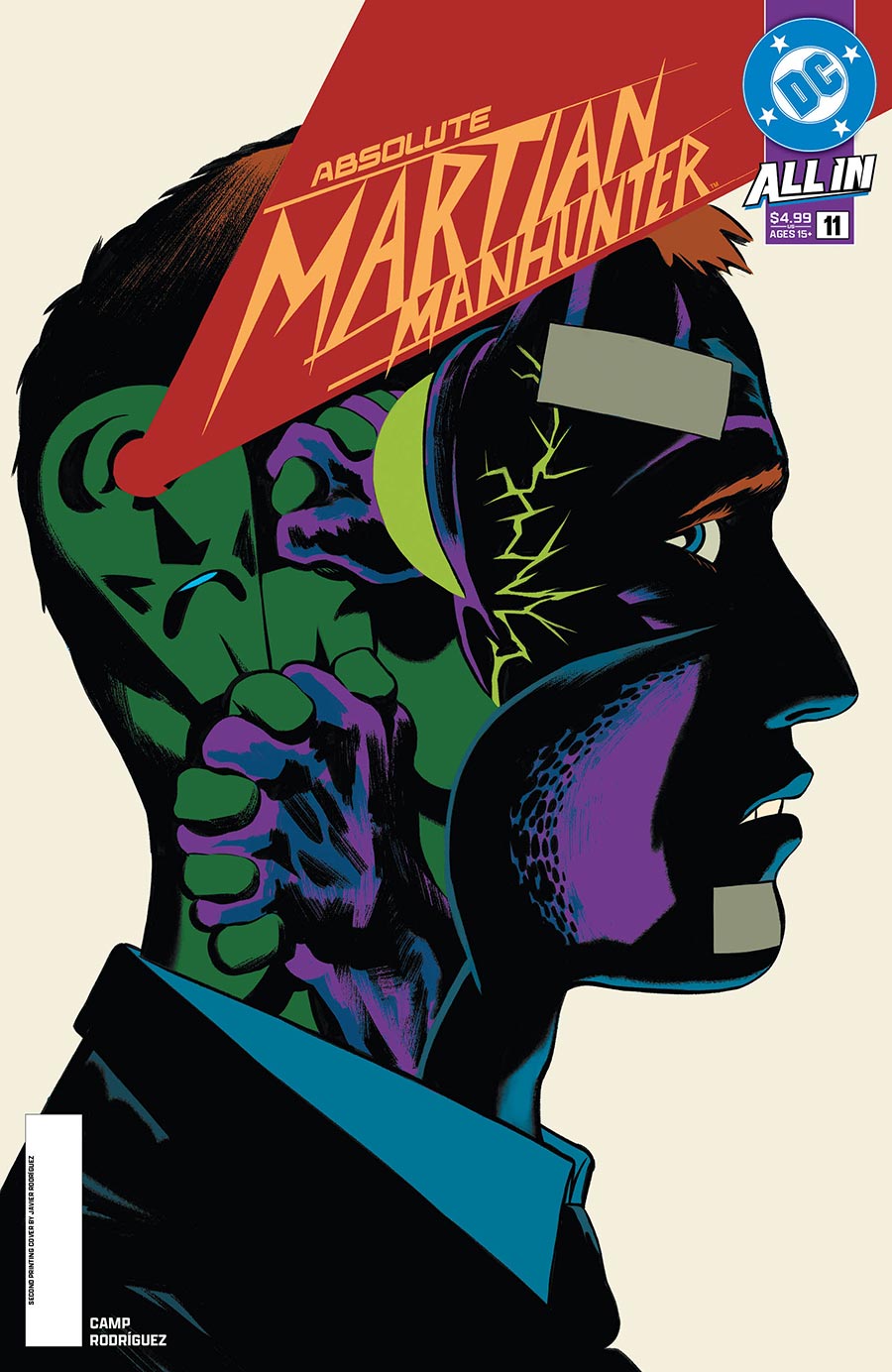 Absolute Martian Manhunter #11 Cover E 2nd Ptg Javier Rodriguez Logo Color Variant Cover (DC All In)