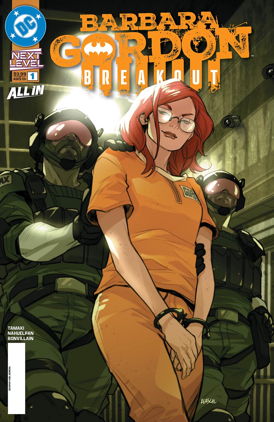 Barbara Gordon Breakout #1 Cover H 2nd Ptg Karl Kerschl Logo Color Variant Cover (DC Next Level)