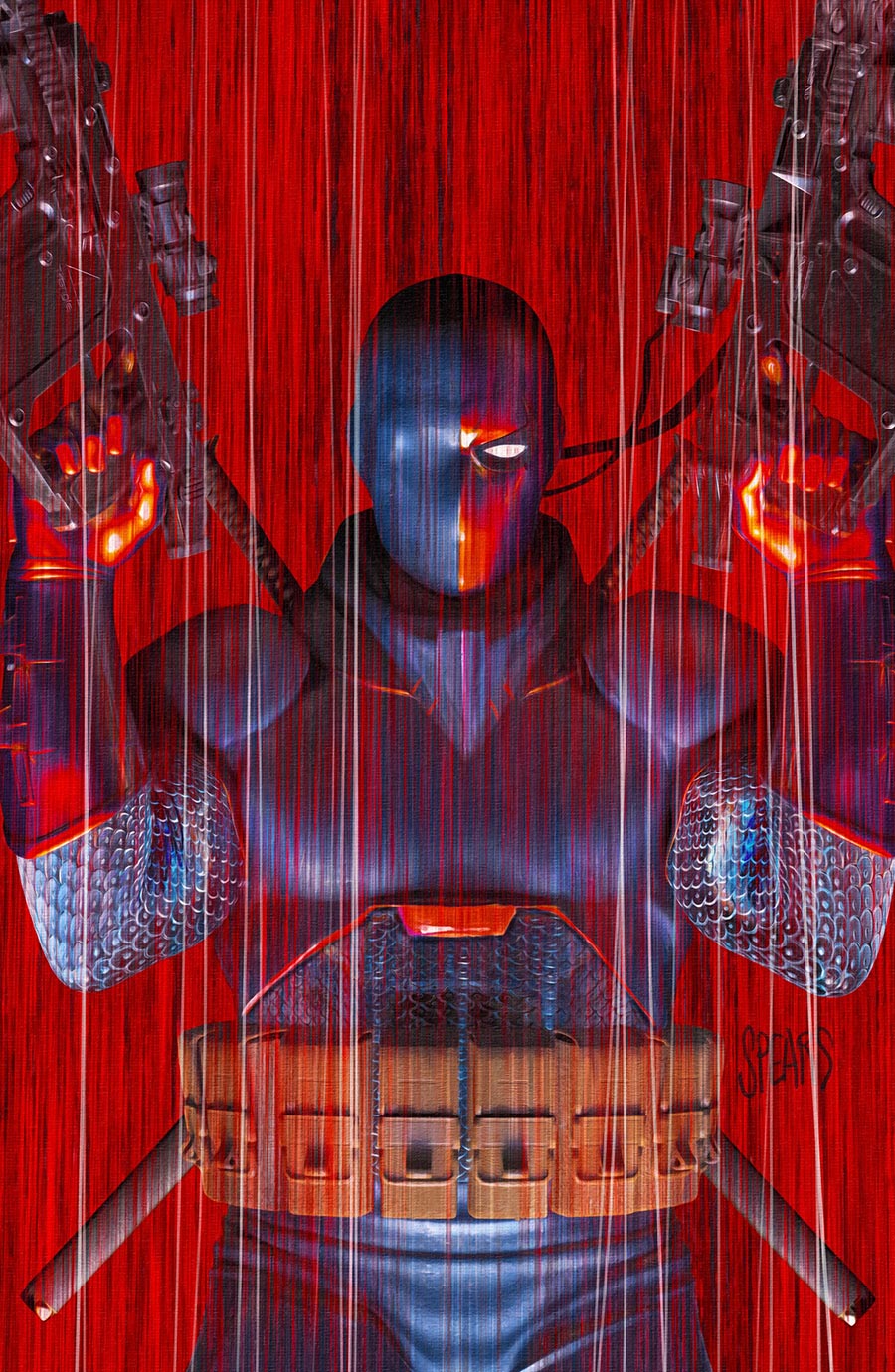 Deathstroke The Terminator Vol 2 #4 Cover E Variant Mark Spears Card Stock Cover (DC Next Level)