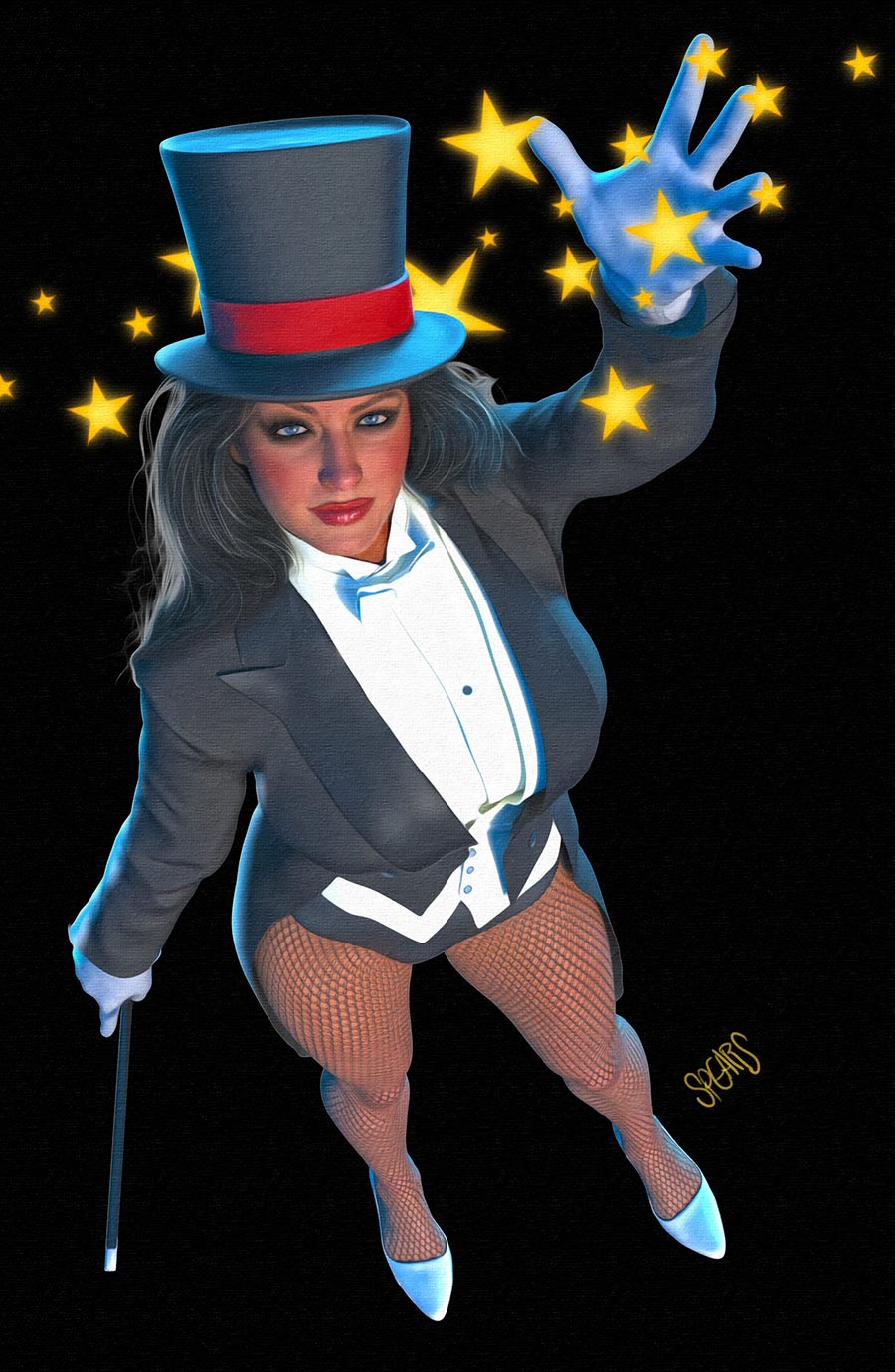Zatanna Vol 4 #4 Cover E Variant Mark Spears Card Stock Cover (DC Next Level)