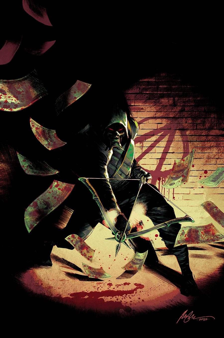Absolute Green Arrow #1 Cover I 2nd Ptg A Rafael Albuquerque Logo Color Variant Cover (DC All In)