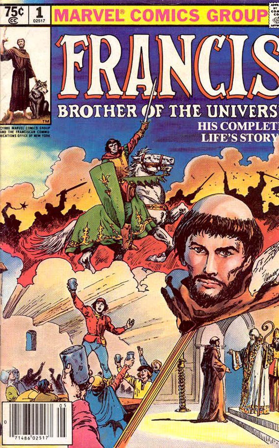 Francis Brother Of The Universe #1 Cover B Newsstand Edition