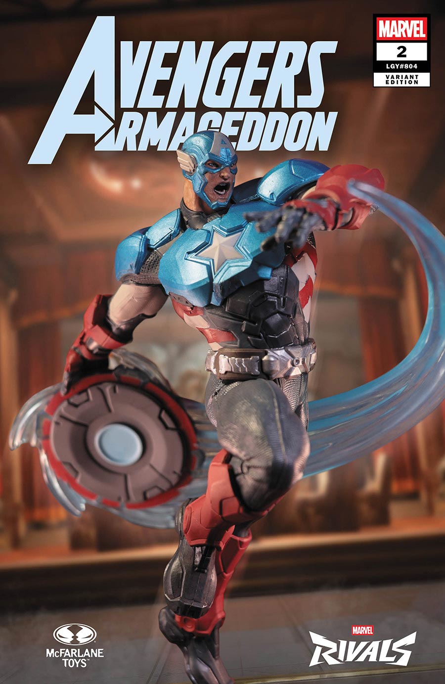 Avengers Armageddon #2 Cover F Variant McFarlane Toys Marvel Rivals Cover