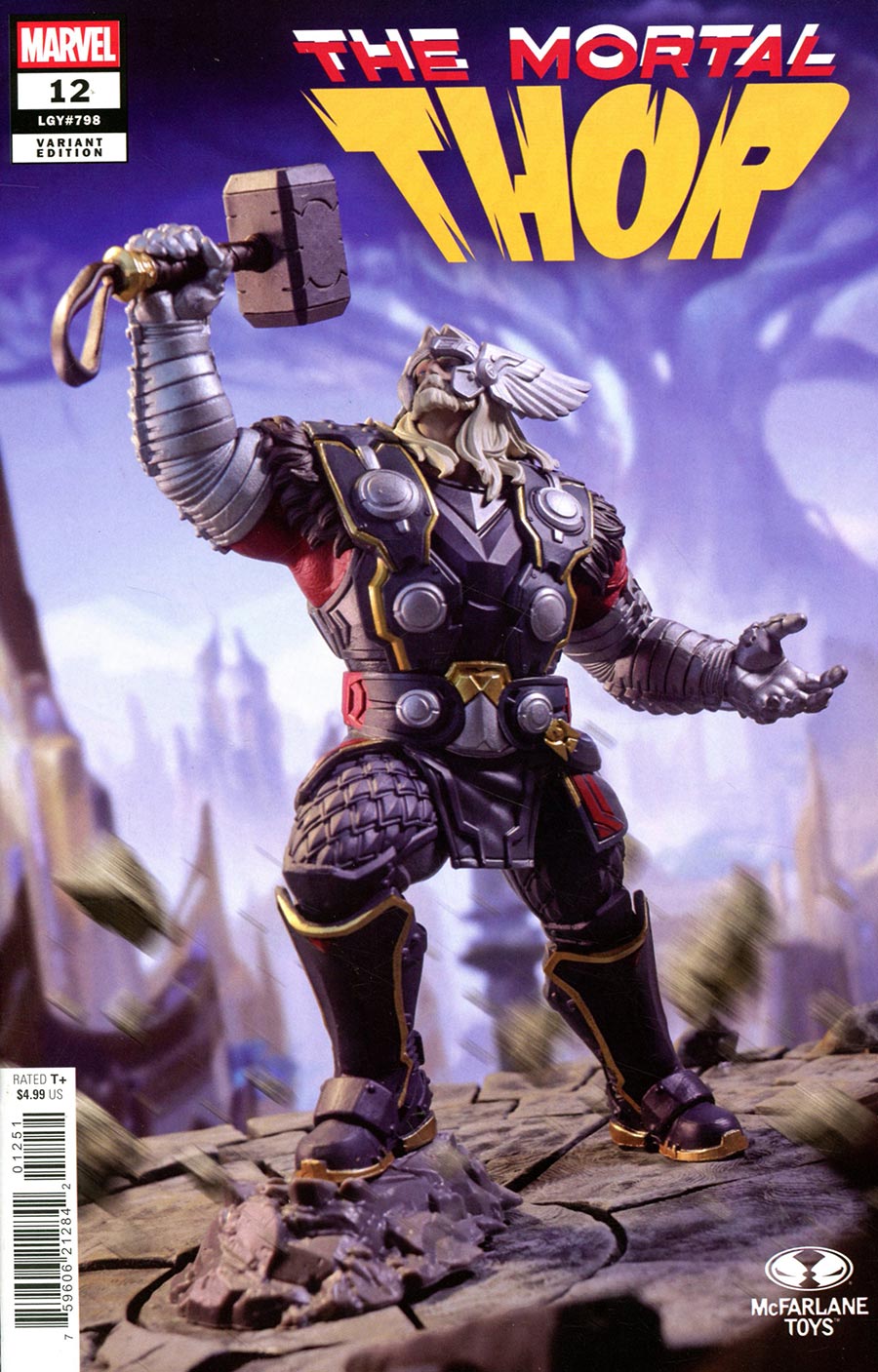 Mortal Thor #12 Cover C Variant McFarlane Toys Marvel Rivals Cover
