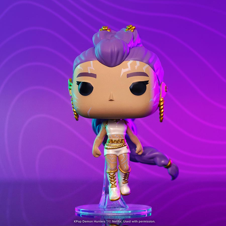 POP Animation KPOP Demon Hunters Rumi What It Sounds Like Vinyl Figure