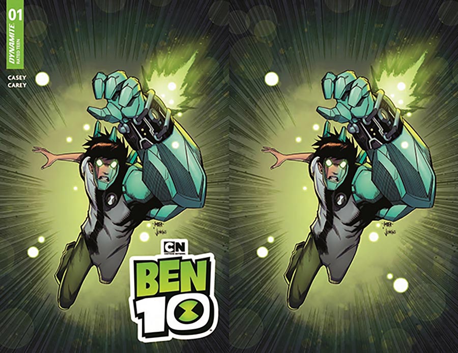 Ben 10 Vol 2 #1 Cover ZG & ZH Dynamite.com Exclusive Chris Imber Trade & Virgin Set 1 Diamond Head Variant Covers