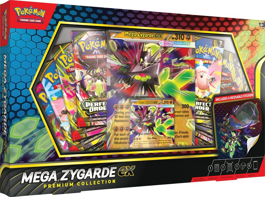 Pokemon Mega Zygarde Ex Premium Collection