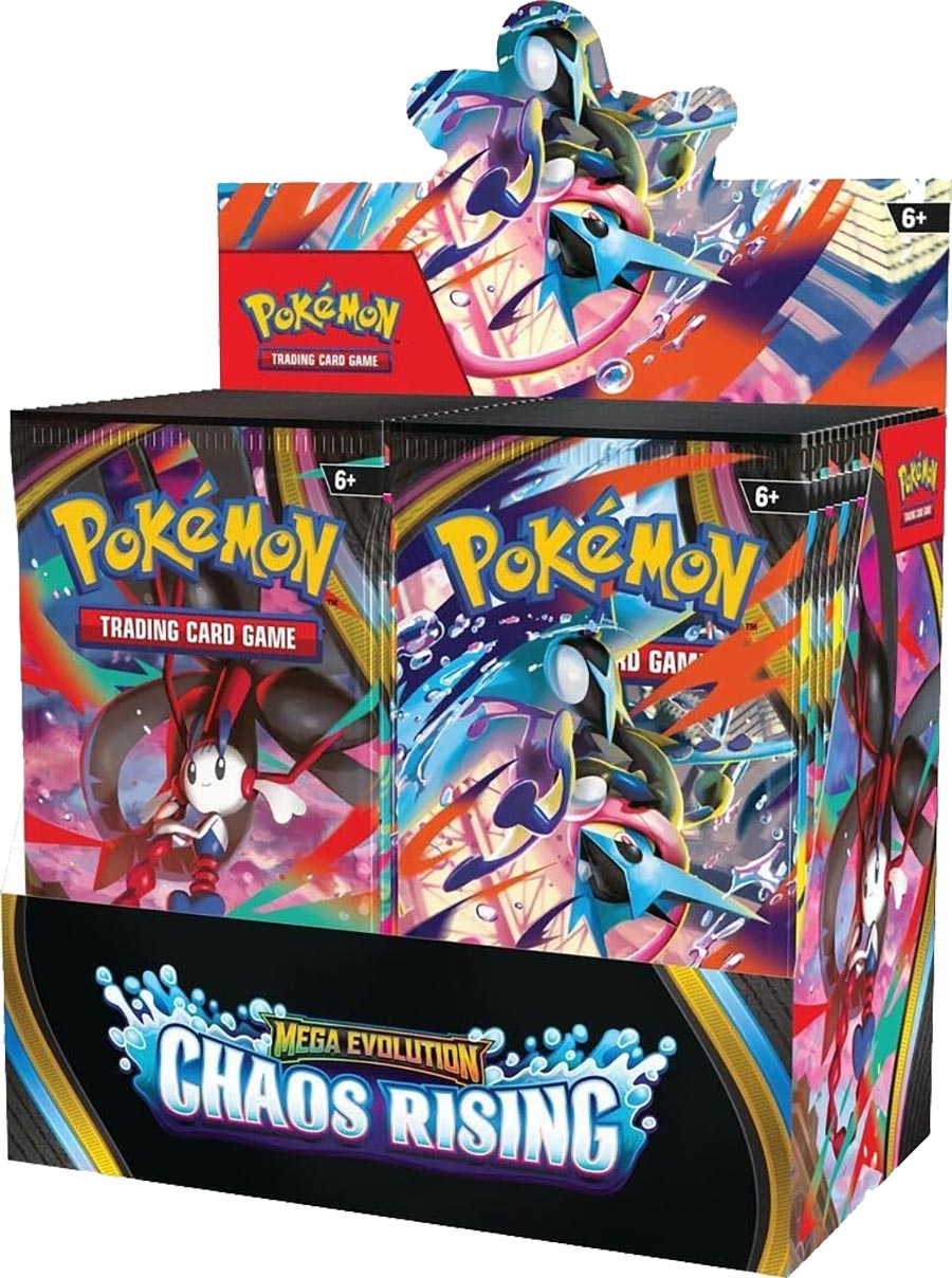 Pokemon Mega Evolutions ME4 Chaos Rising Booster Display (36-Count)