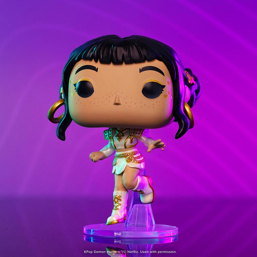 POP Animation KPOP Demon Hunters Zoey What It Sounds Like Vinyl Figure