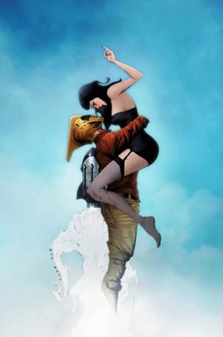 Rocketeer Kickstarter Exclusive (One Shot) #1 Cover B Jae Lee Planes Dames And Rockets