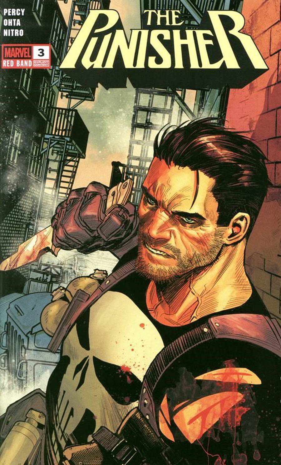 Punisher Red Band #3 Cover D Regular Marco Checchetto Cover No Polybag