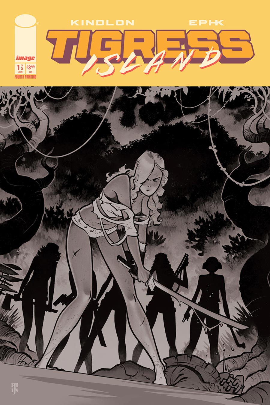 Tigress Island #1 Cover G 4th Ptg