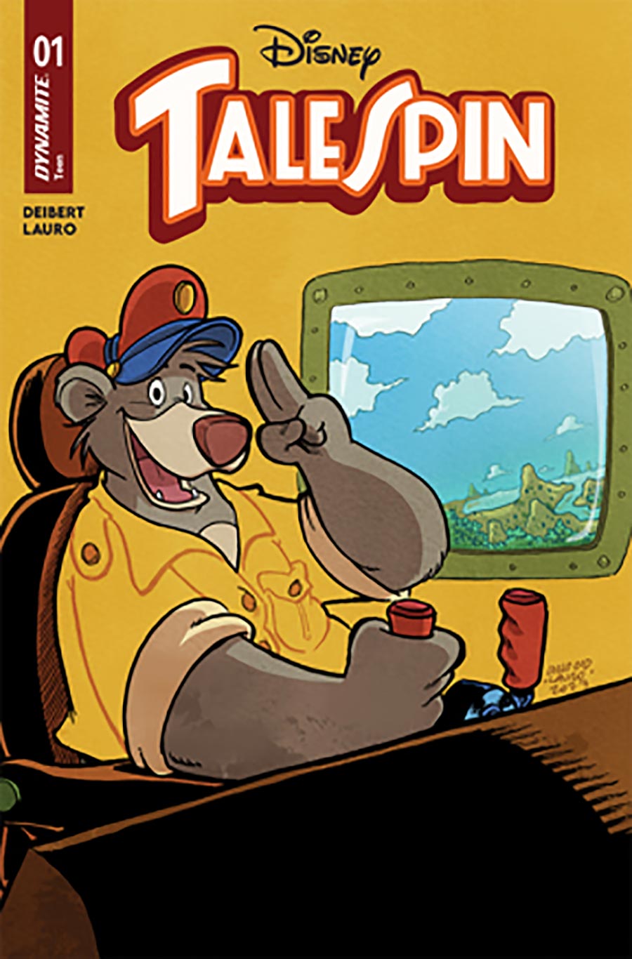 Disney Talespin #1 Cover B Variant Carlo Lauro Cover
