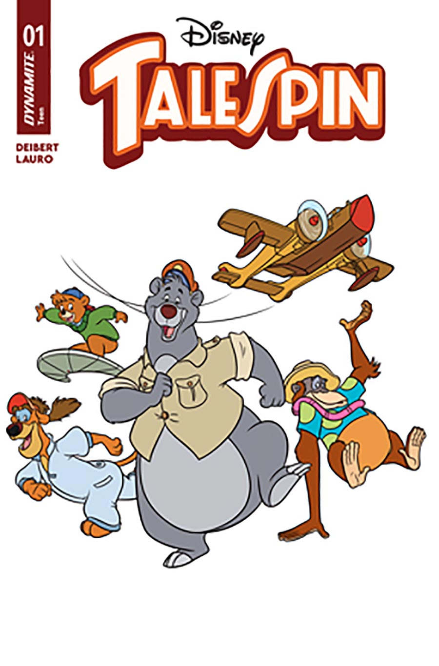 Disney Talespin #1 Cover C Variant Animation Art Cover