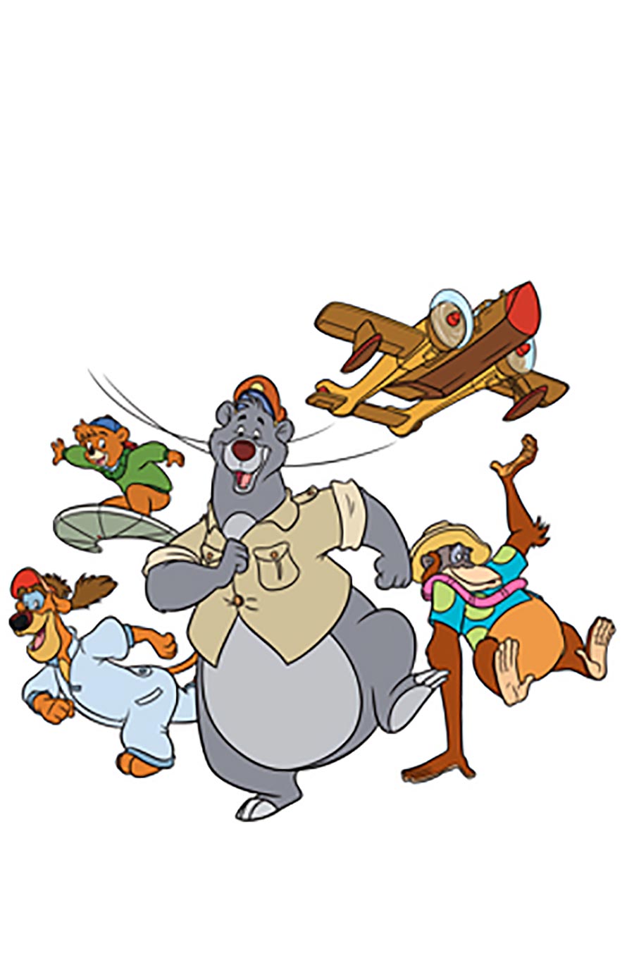 Disney Talespin #1 Cover O Incentive Animation Art Virgin Cover