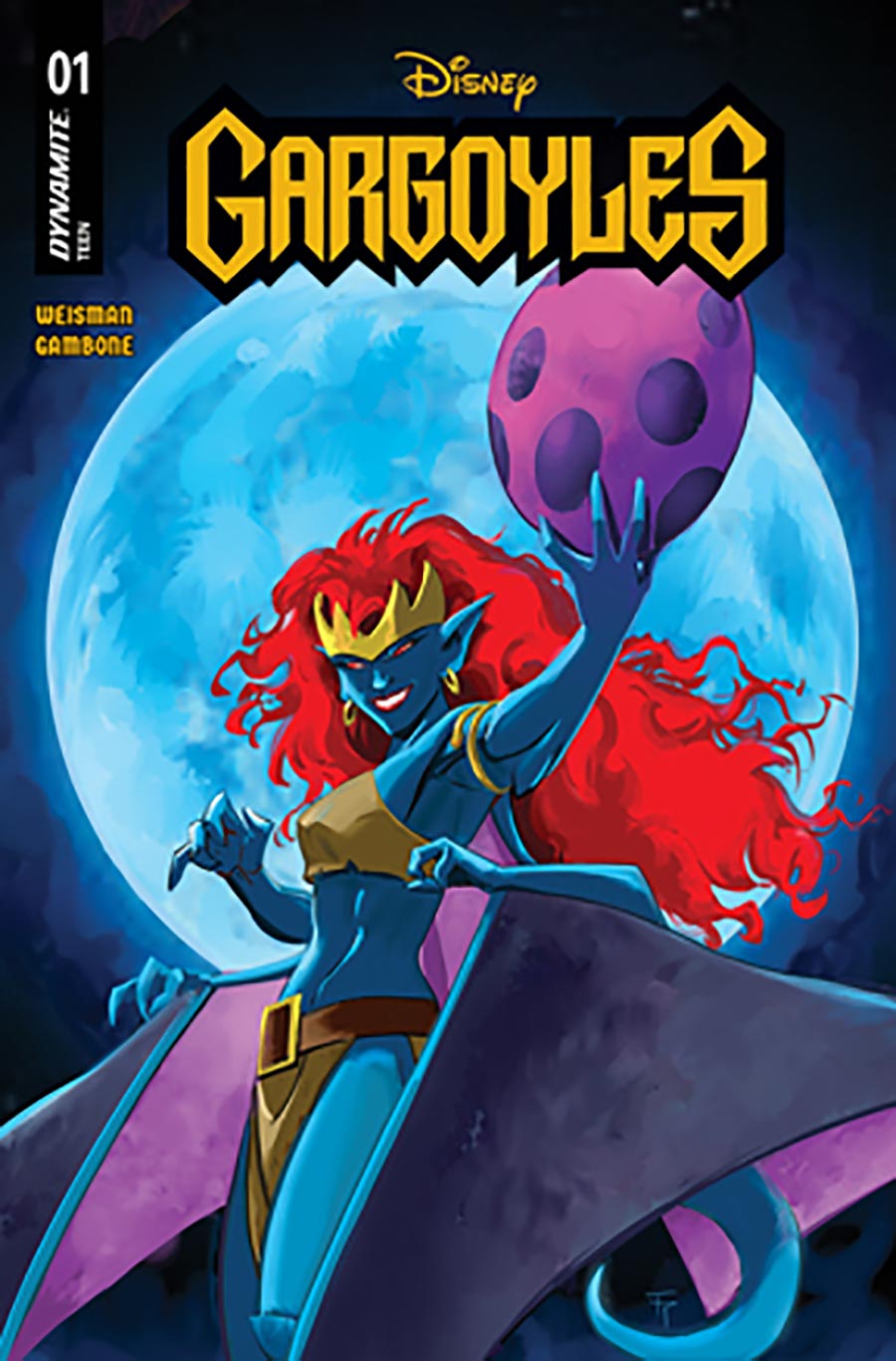 Gargoyles Vol 4 #1 Cover C Variant Frank Paur Cover