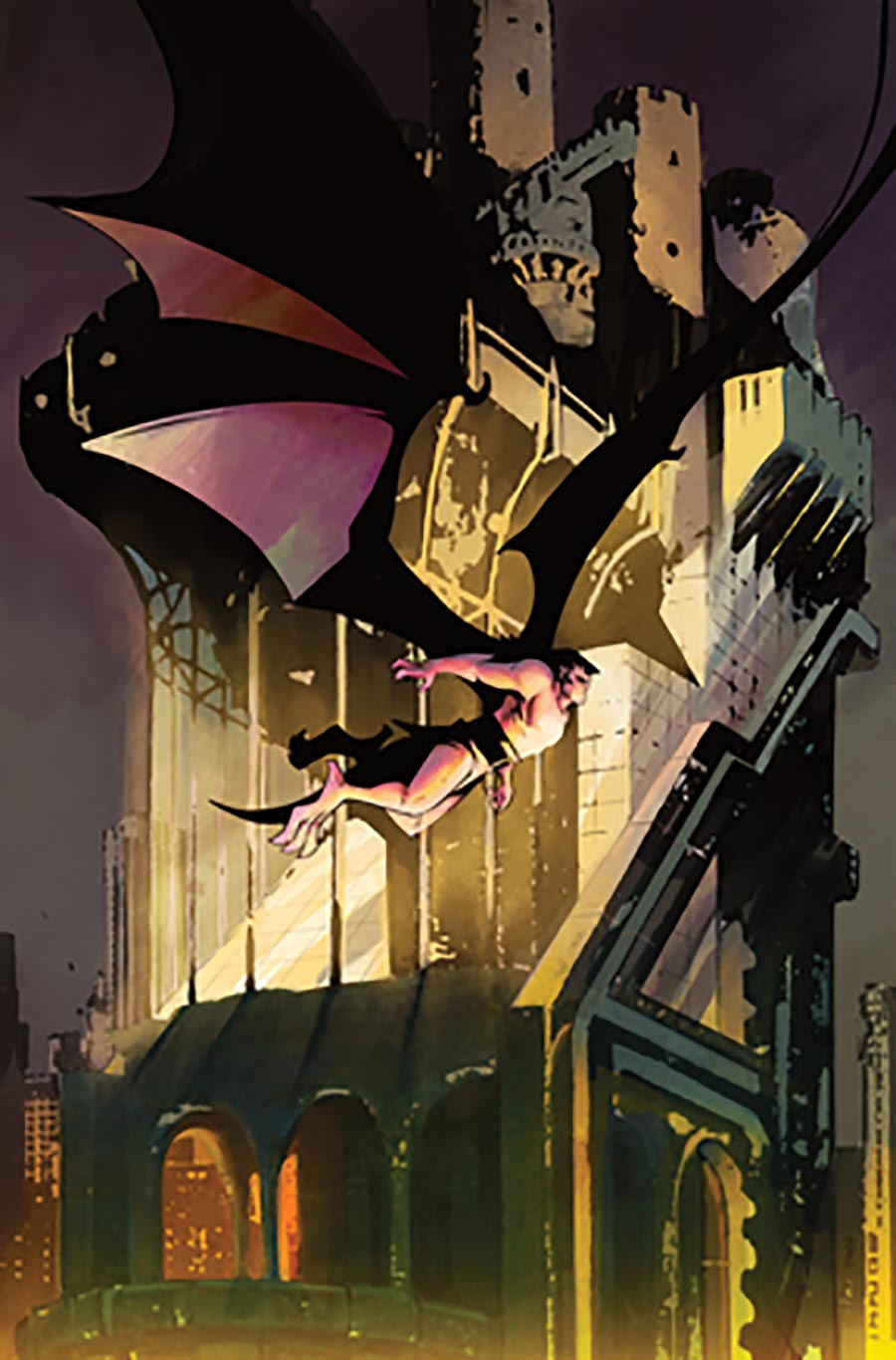 Gargoyles Vol 4 #1 Cover J Incentive Sebastian Piriz Virgin Cover