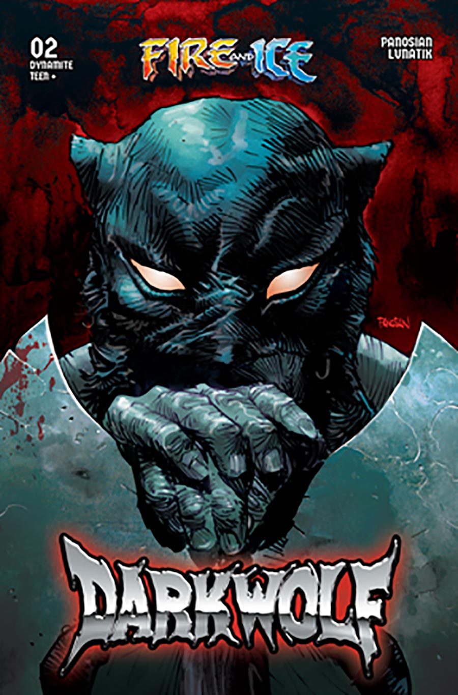 Fire And Ice Darkwolf #2 Cover A Regular Dan Panosian Cover