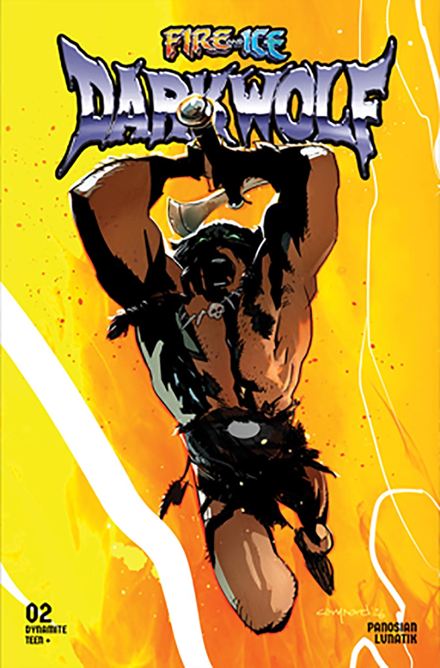 Fire And Ice Darkwolf #2 Cover E Variant Cary Nord Cover