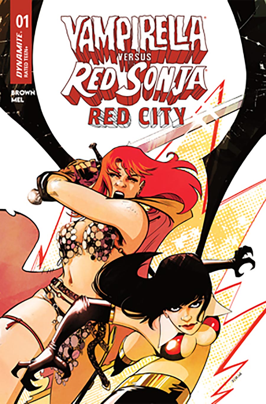 Vampirella vs Red Sonja Red City #1 (One Shot) Cover A Regular Sebastian Piriz Cover