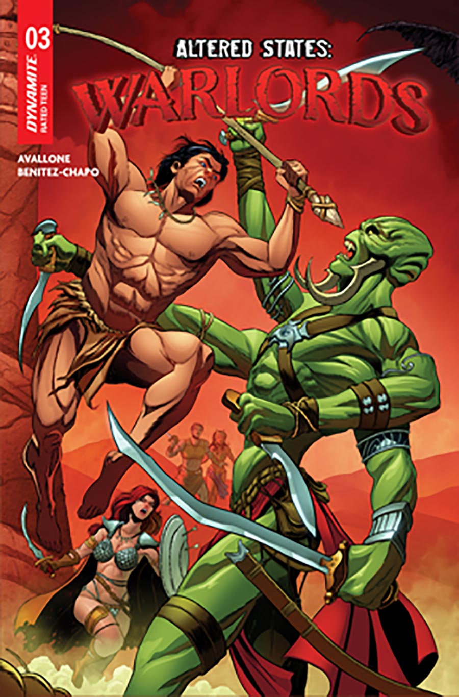 Altered States Warlords #3 Cover C Variant Mariano Benitez Chapo Cover