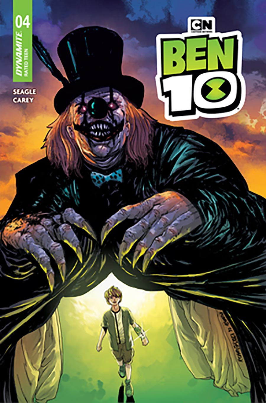 Ben 10 Vol 2 #4 Cover A Regular Robert Carey Cover