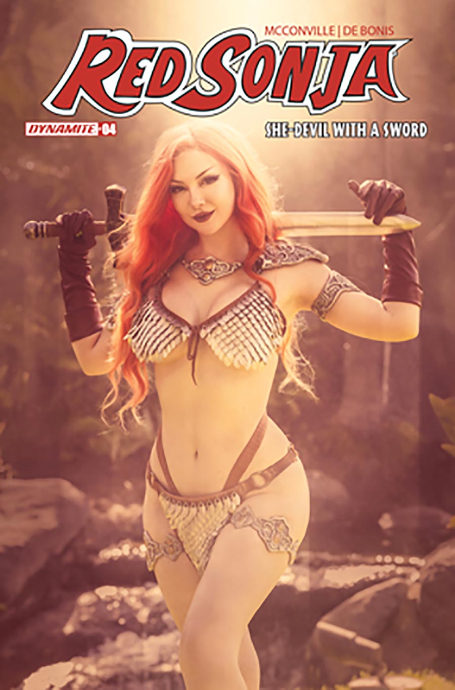 Red Sonja She-Devil With A Sword #4 Cover E Variant Ashlynne Dae Cosplay Photo Cover