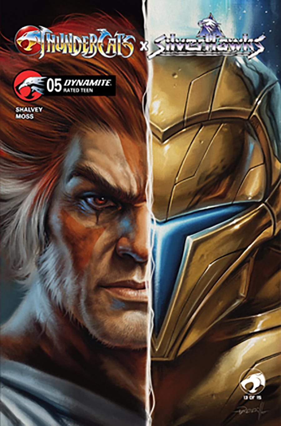 ThunderCats X SilverHawks #5 Cover B Variant Lucio Parrillo Cover (ThunderCats X SilverHawks Part 13)