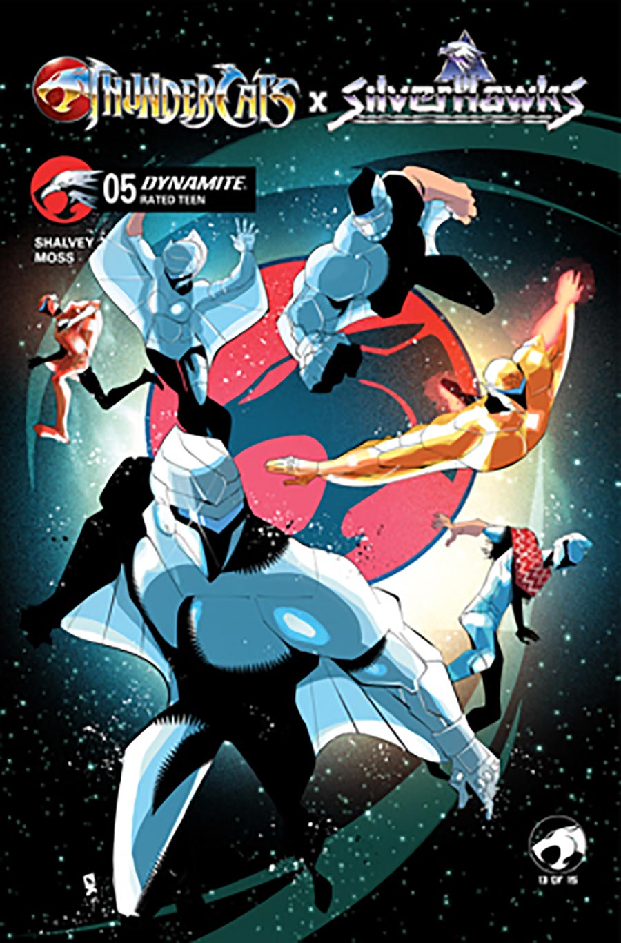ThunderCats X SilverHawks #5 Cover D Variant George Kambadais Cover (ThunderCats X SilverHawks Part 13)