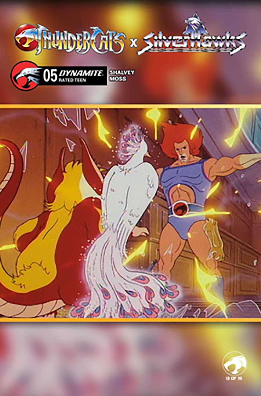 ThunderCats X SilverHawks #5 Cover E Variant Animation Art Cover (ThunderCats X SilverHawks Part 13)