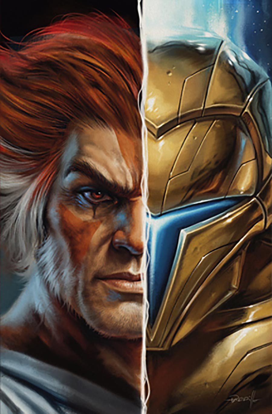 ThunderCats X SilverHawks #5 Cover J Incentive Lucio Parrillo Virgin Cover (ThunderCats X SilverHawks Part 13)