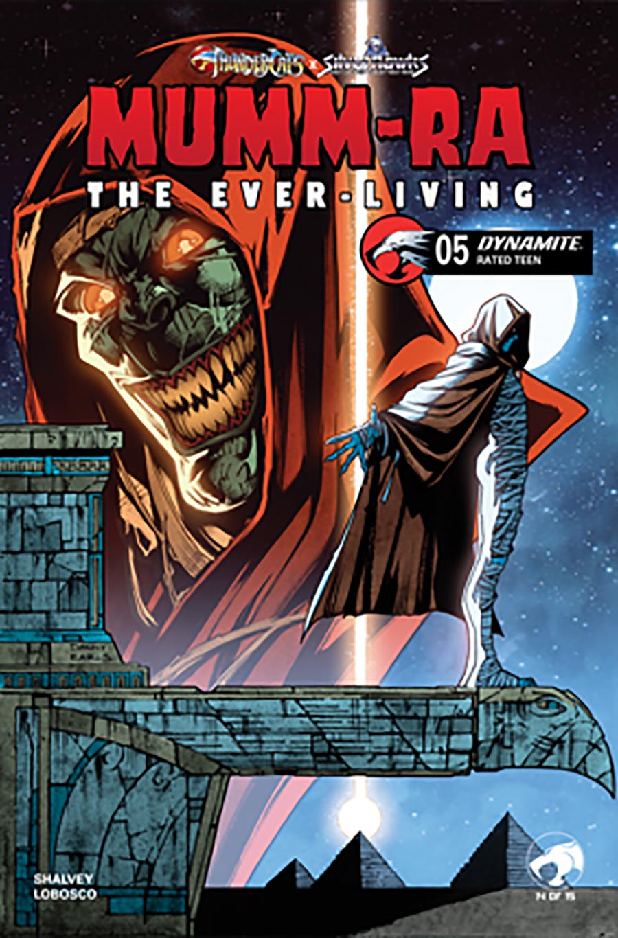 ThunderCats X SilverHawks Mumm-Ra The Ever-Living #5 Cover A Regular Danny Earls Cover (ThunderCats X SilverHawks Part 14)