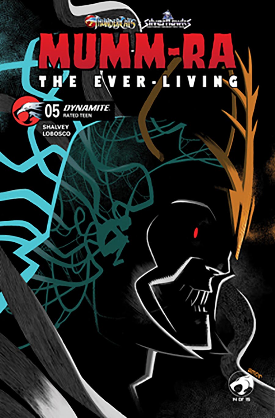 ThunderCats X SilverHawks Mumm-Ra The Ever-Living #5 Cover C Variant John Amor Cover (ThunderCats X SilverHawks Part 14)