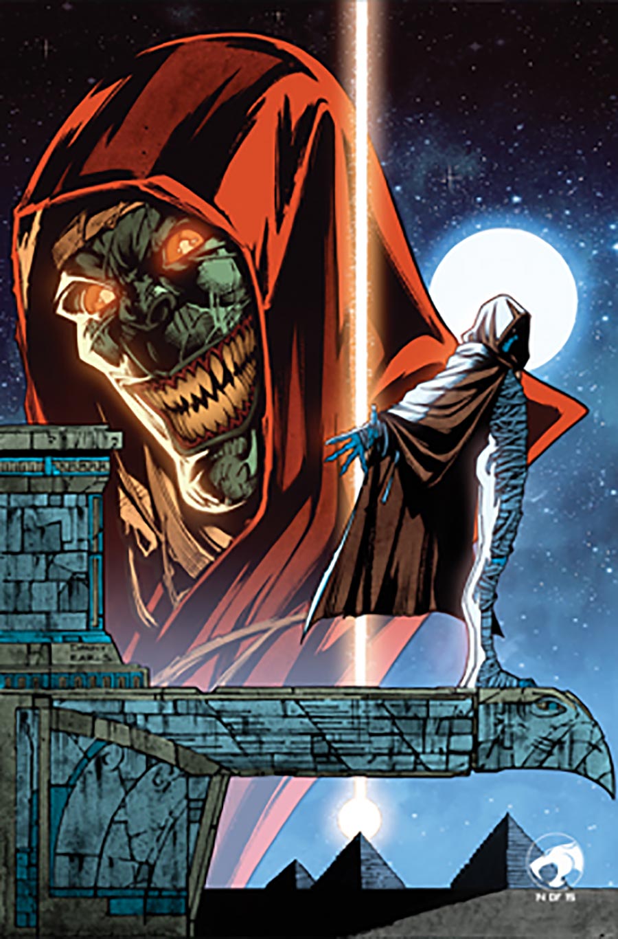 ThunderCats X SilverHawks Mumm-Ra The Ever-Living #5 Cover J Incentive Danny Earls Virgin Cover (ThunderCats X SilverHawks Part 14)