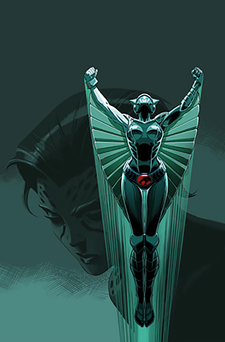 ThunderCats X SilverHawks ThunderHawks #5 Cover H Incentive Marco Failla Virgin Cover (ThunderCats X SilverHawks Part 15)