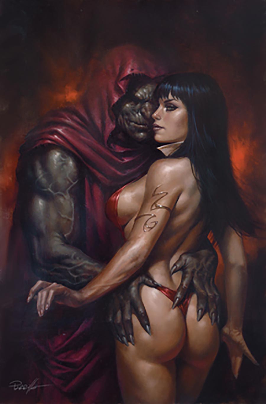 Vampirella Vol 10 #5 Cover F Dynamite Metal Premium Lucio Parrillo Virgin Cover (#692)