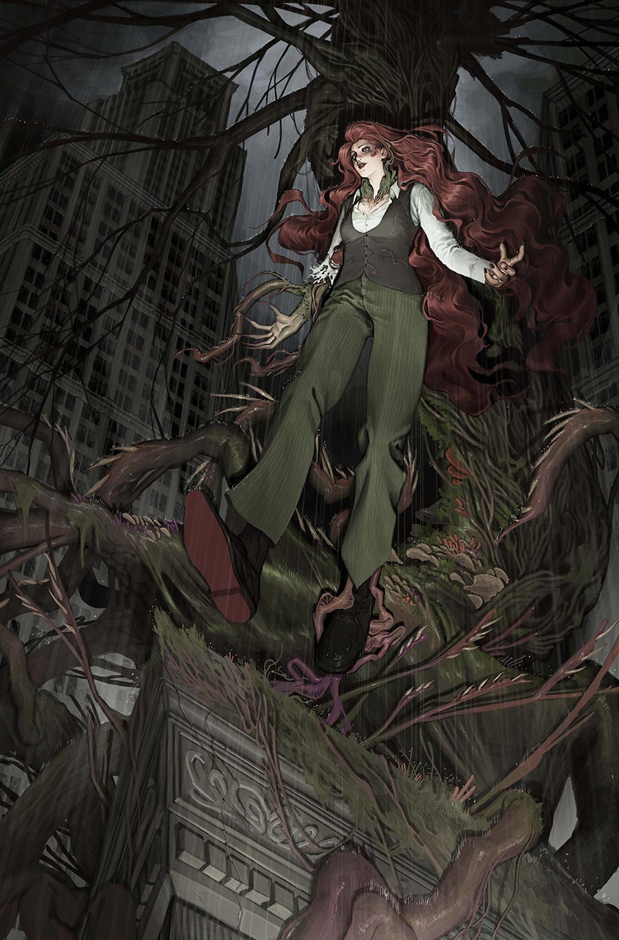 Poison Ivy #47 Cover D Variant Manny Vincent Carbonilla Card Stock Cover (DC All In)(Batman Bad Seeds Prelude)