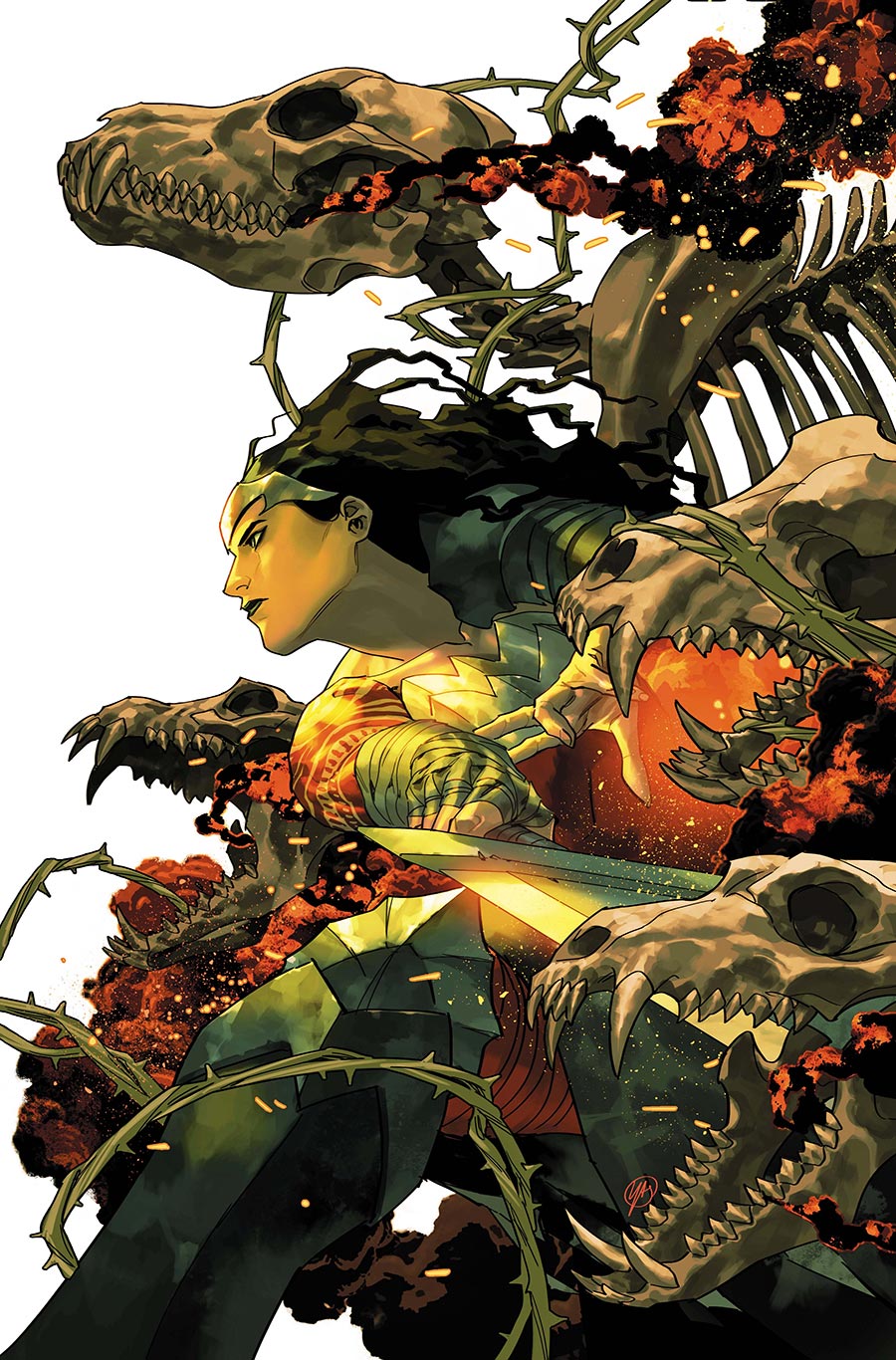 Absolute Wonder Woman #23 Cover D Variant Yasmine Putri Card Stock Cover (DC All In)