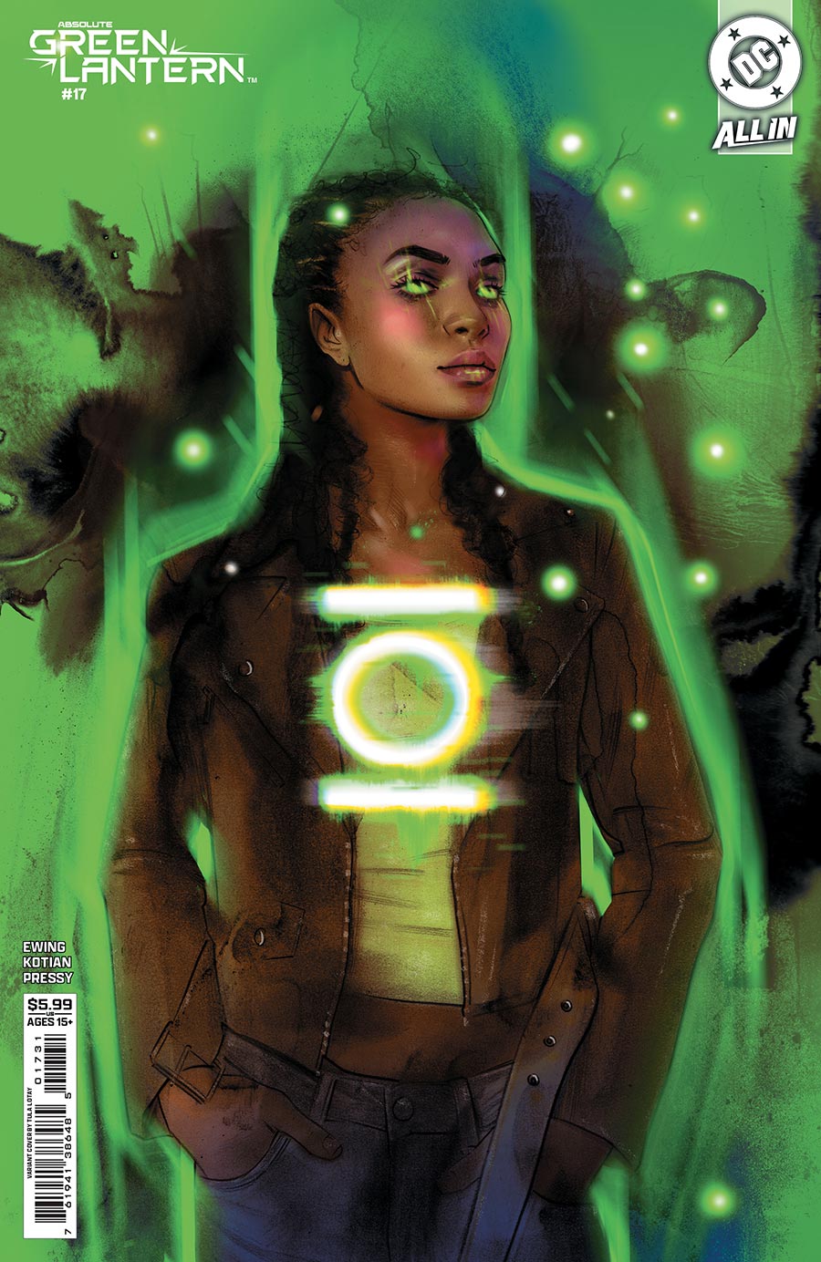 Absolute Green Lantern #17 Cover C Variant Tula Lotay Card Stock Cover (DC All In)