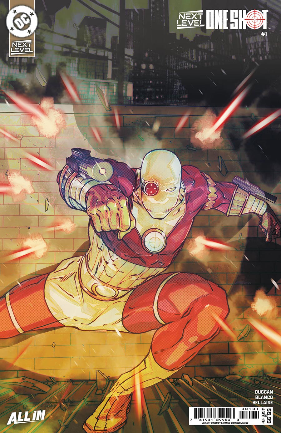 Next Level One Shot #1 (One Shot) Cover C Variant Carmine Di Giandomenico Card Stock Cover (DC Next Level)