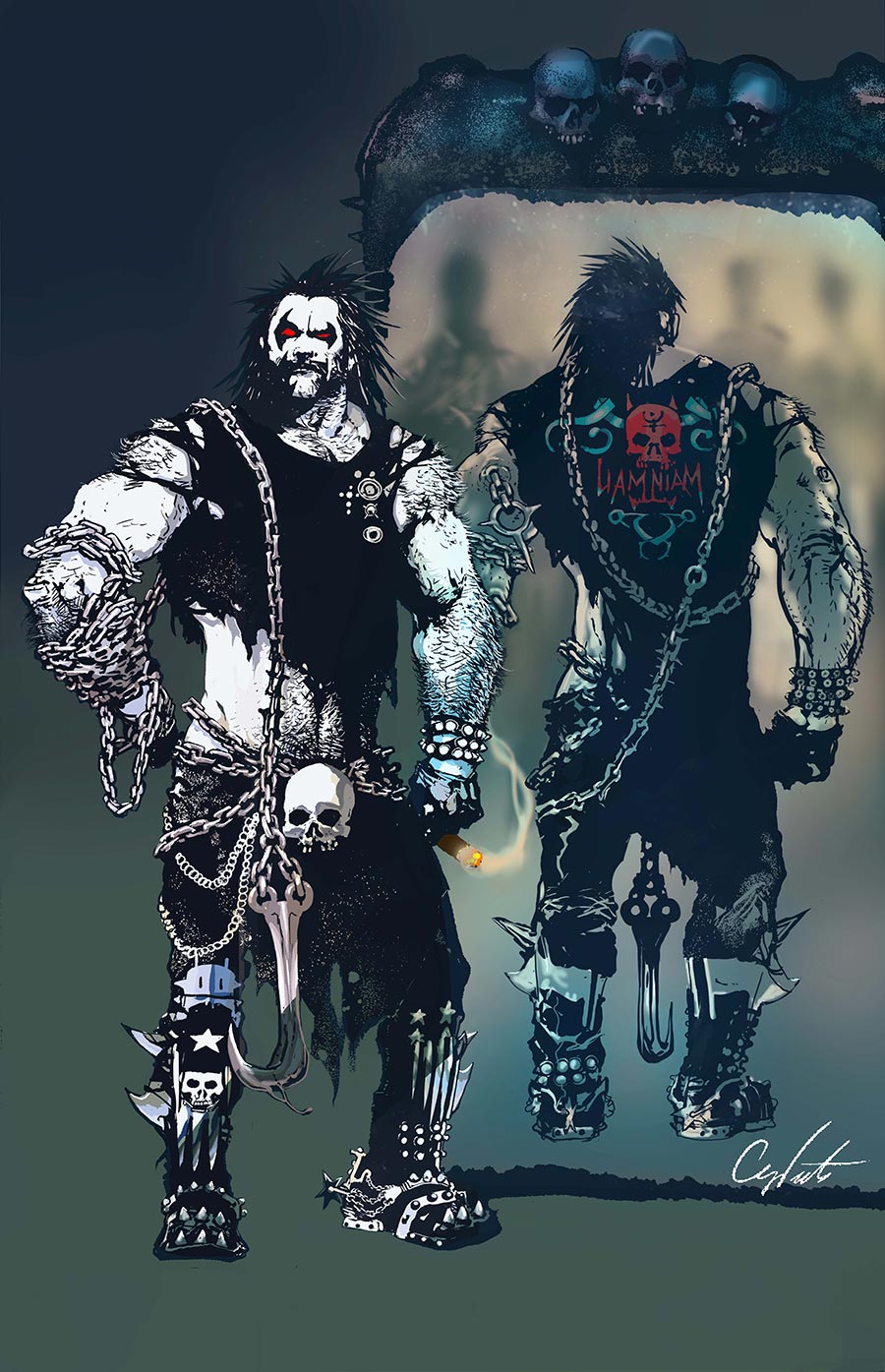 Lobo Vol 4 #6 Cover C Variant Stevan Subic Card Stock Cover (DC Next Level)