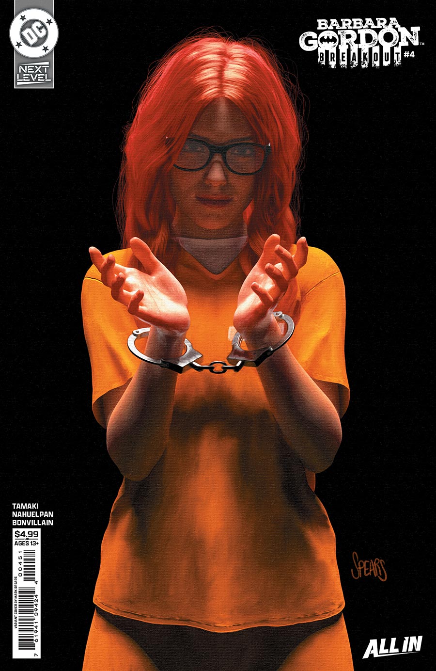 Barbara Gordon Breakout #4 Cover E Variant Mark Spears Card Stock Cover (DC Next Level)