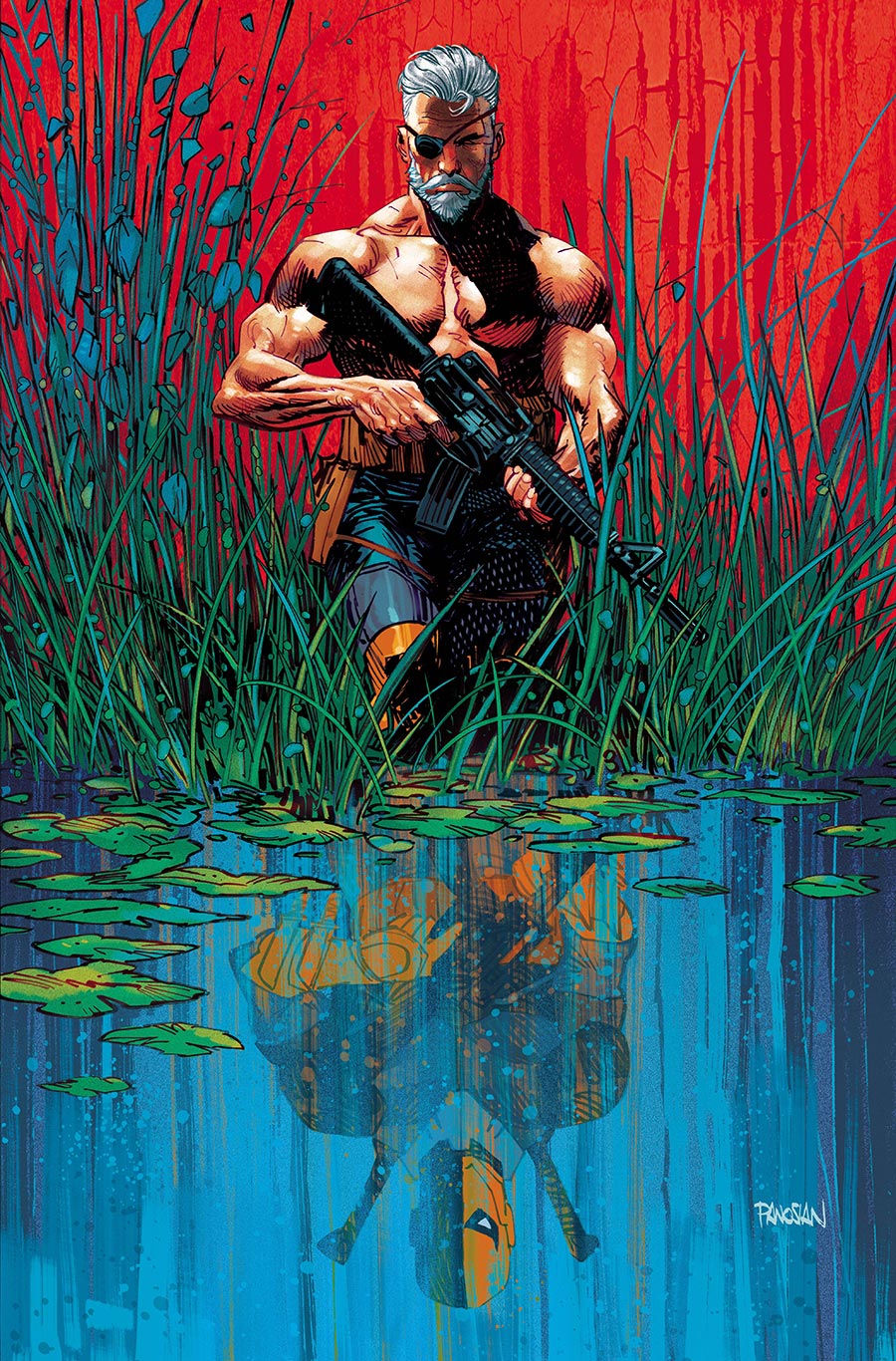 Deathstroke The Terminator Vol 2 #6 Cover B Variant Dan Panosian Card Stock Cover (DC Next Level)