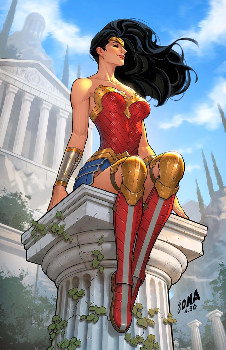 Wonder Woman Vol 6 #36 Cover B Variant David Nakayama Card Stock Cover (DC All In)