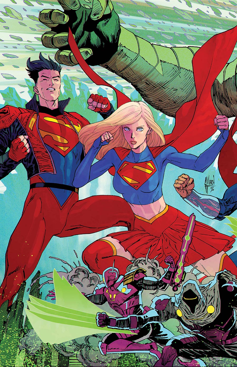 Supergirl Vol 8 #16 Cover A Regular Guillem March Connecting Cover (DC All In)(Kingdom Of Zod Part 1)